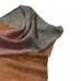 Geometrical Cashmere, Angora, Virgin and Lamb wool blend Snood -Scarf 